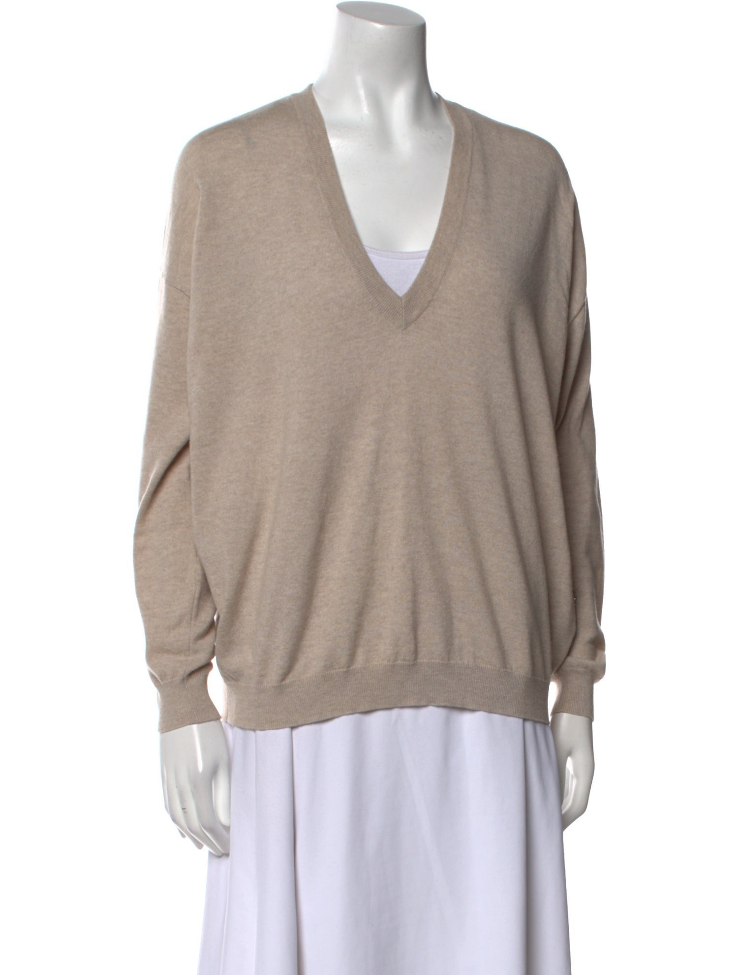 Brunello Cucinelli Cashmere V-Neck Sweater